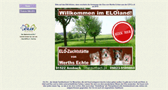 Desktop Screenshot of elo-von-werths-echte.de